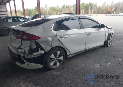 2019 Hyundai Ioniq Plug-In Hybrid Limited from USA, damaged, VIN KMHC75LD3KU147148